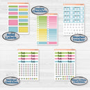 Flamingos Kit | Weekly Add-On Labels Planner Kit Stickers | Flamboyance | KIT-400-C