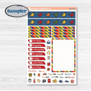 Summer or Autumn Bird Kit | A5 Compact Vertical Planner Kit Stickers for Erin Condren | Whimsical Birds | KIT-401-G
