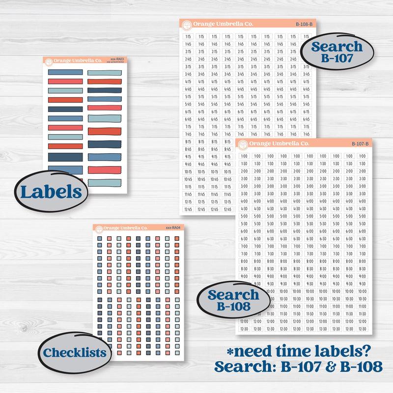 Independence Day | Laurel Denise Pop-Up Planner Kit Stickers | Freedom | KIT-394-RA