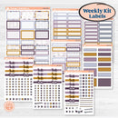 Ice Cream Celestial Kit | Weekly Add-On Labels Planner Kit Stickers | Scoops of Jupiter | KIT-402-C
