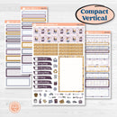 Ice Cream Celestial Kit | A5 Compact Vertical Planner Kit Stickers for Erin Condren | Scoops of Jupiter | KIT-402-G