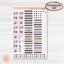 Ice Cream Celestial Kit | Freestyle Kit Any Planner Kit Stickers | Scoops of Jupiter | KIT-402-K