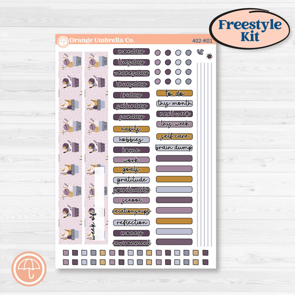 Ice Cream Celestial Kit | Freestyle Kit Any Planner Kit Stickers | Scoops of Jupiter | KIT-402-K