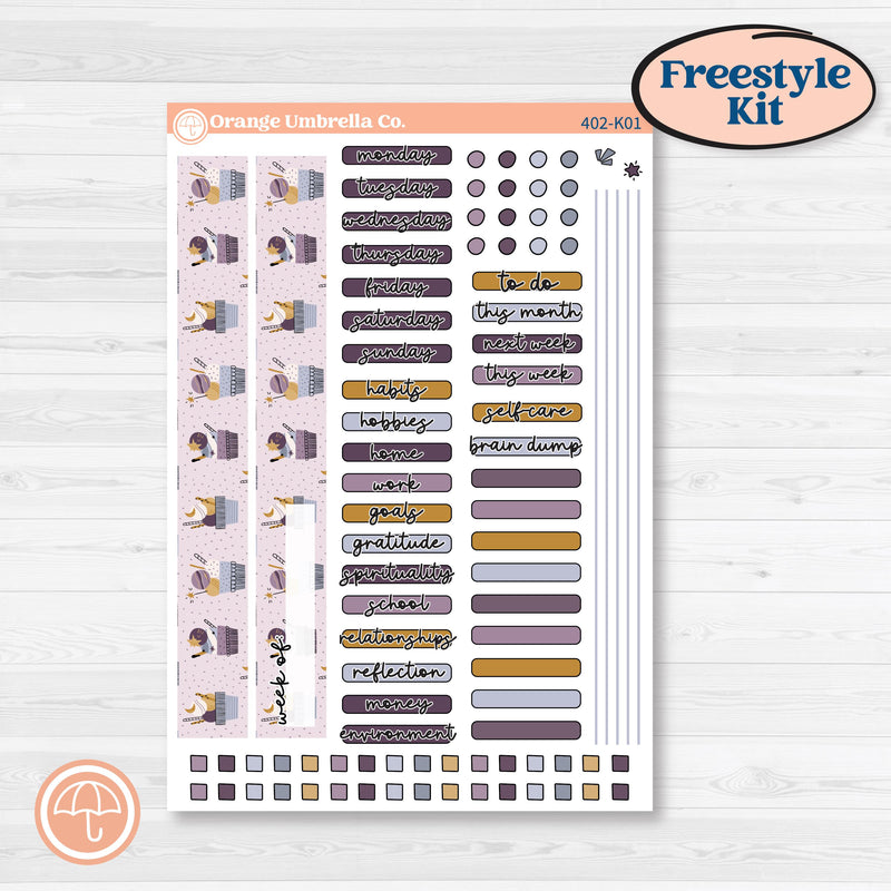 Ice Cream Celestial Kit | Freestyle Kit Any Planner Kit Stickers | Scoops of Jupiter | KIT-402-K
