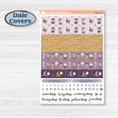 Ice Cream Celestial Kit | A5 Daily Duo Planner Kit Stickers | Scoops of Jupiter | KIT-402-L
