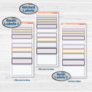 Ice Cream Celestial Kit | 7x9 Erin Condren Daily Duo Planner Kit Stickers | Scoops of Jupiter | KIT-402-M