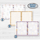 Ice Cream Celestial Kit | 7x9 Erin Condren Daily Duo Planner Kit Stickers | Scoops of Jupiter | KIT-402-M