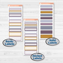 Ice Cream Celestial Kit | A5 Plum Daily Planner Kit Stickers | Scoops of Jupiter | KIT-402-N