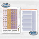 Ice Cream Celestial Kit | 7x9 Plum Daily Planner Kit Stickers | Scoops of Jupiter | KIT-402-P