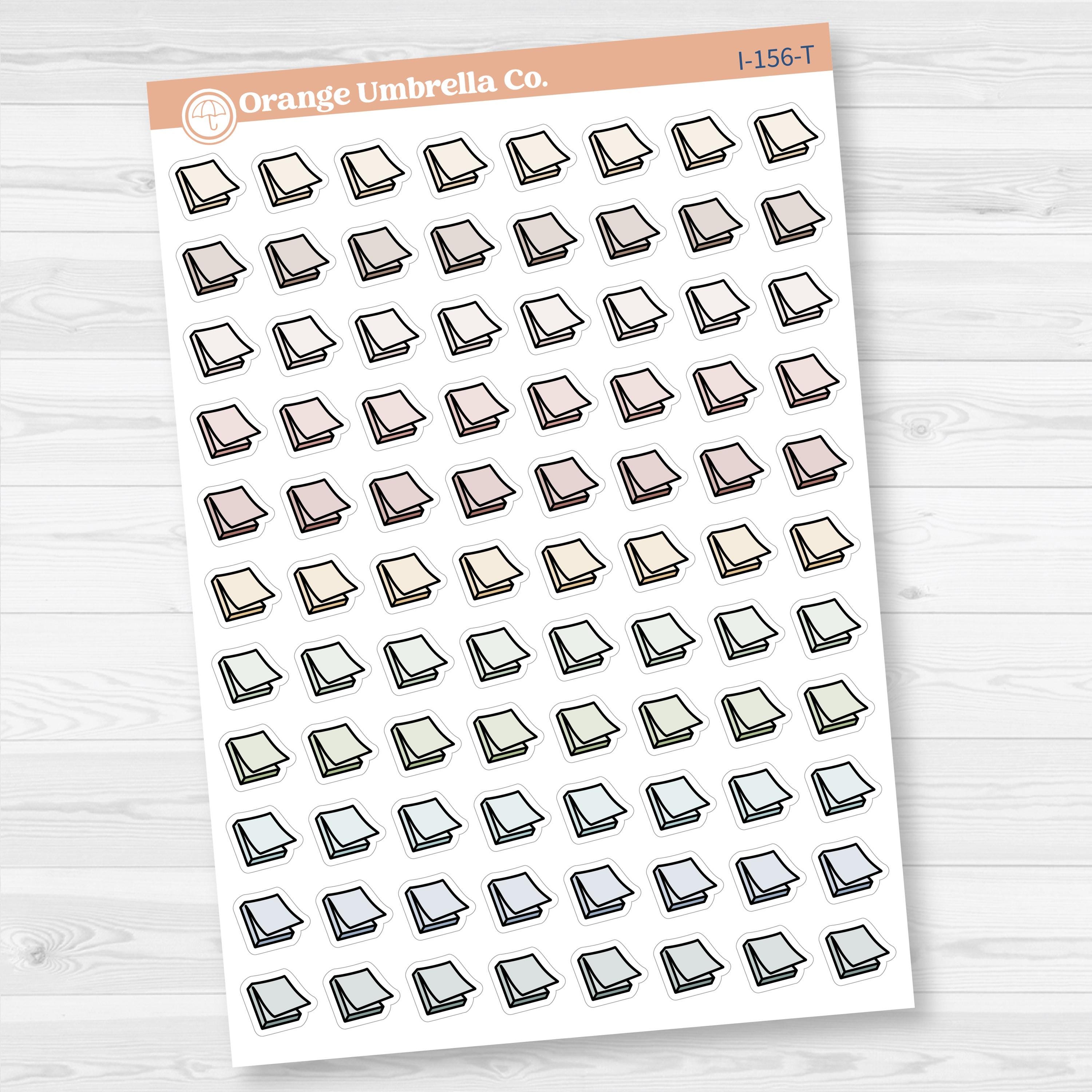 Sticky Note Icon Planner Stickers | Micro Functional Icons | I-156