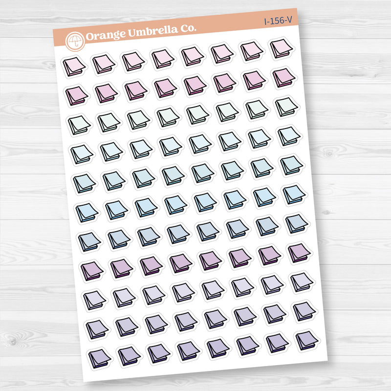 Sticky Note Icon Planner Stickers | Micro Functional Icons | I-156