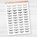 Pennant Banner Planner Deco | Decorative Planner Stickers | D-369