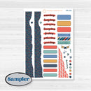 Back to School Kit | Journaling Kit Planner Stickers | First Day Back | KIT-398-D