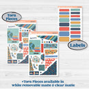 Back to School Kit | Journaling Kit Planner Stickers | First Day Back | KIT-398-D