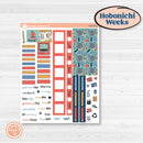 Back to School Kit | Hobonichi Weeks Weekly Planner Kit Stickers | First Day Back | KIT-398-F