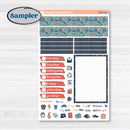 Back to School Kit | A5 Compact Vertical Planner Kit Stickers for Erin Condren | First Day Back | KIT-398-G