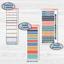 Back to School Kit | A5 Daily Duo Planner Kit Stickers | First Day Back | KIT-398-L