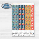 Back to School Kit | 7x9 Erin Condren Daily Duo Planner Kit Stickers | First Day Back | KIT-398-M