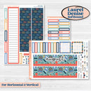 Back to School Kit | Laurel Denise Softbound Monthly Planner Sticker Kit | Vertical & Horizontal | First Day Back | KIT-398-QA