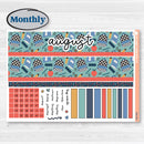 Back to School Kit | Laurel Denise Portrait Planner Kit Stickers | First Day Back | KIT-398-R