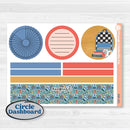 Back to School Kit | 8.5x11 Plum Monthly & Dashboard Planner Kit Stickers | First Day Back | KIT-398-U