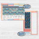 Back to School Kit | 8.5x11 Plum Monthly & Dashboard Planner Kit Stickers | First Day Back | KIT-398-U