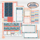 Back to School Kit | A5 Erin Condren Monthly & Dashboard Sticker Kit | 2024-2025 Planners | First Day Back | KIT-398-V
