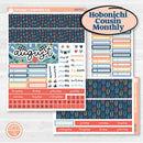 Back to School Kit | Hobonichi Cousin Monthly Planner Kit Stickers | First Day Back | KIT-398-Y
