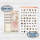 Summer or Fall Floral Kit | Weekly Add-On Planner Kit Stickers | Eloise | KIT-399-B