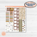 Summer or Fall Floral Kit | Hobonichi Weeks Weekly Planner Kit Stickers | Eloise | KIT-399-F