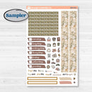 Summer or Fall Floral Kit | 7x9 Compact Vertical Planner Kit Stickers | Eloise | KIT-399-H