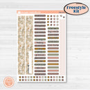 Summer or Fall Floral Kit | Freestyle Kit Any Planner Kit Stickers | Eloise | KIT-399-K