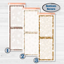 Summer or Fall Floral Kit | A5 Daily Duo Planner Kit Stickers | Eloise | KIT-399-L