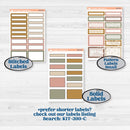 Summer or Fall Floral Kit | 7x9 Erin Condren Daily Duo Planner Kit Stickers | Eloise | KIT-399-M