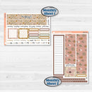 Summer or Fall Floral Kit | 7x9 Plum Monthly & Dashboard Planner Kit Stickers | Eloise | KIT-399-T