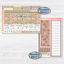 Summer or Fall Floral Kit | 8.5x11 Plum Monthly & Dashboard Planner Kit Stickers | Eloise | KIT-399-U