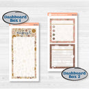 Summer or Fall Floral Kit | A5 Erin Condren Monthly & Dashboard Sticker Kit | 2024-2025 Planners | Eloise | KIT-399-V
