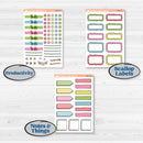 Flamingos Kit | Weekly Add-On Labels Planner Kit Stickers | Flamboyance | KIT-400-C