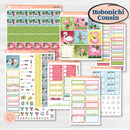 Flamingos Kit | Hobonichi Cousin Weekly & Daily Planner Kit Stickers | Flamboyance | KIT-400-E