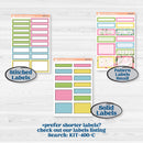 Flamingos Kit | A5 Compact Vertical Planner Kit Stickers for Erin Condren | Flamboyance | KIT-400-G