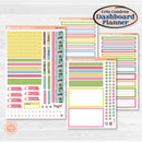 Flamingos Kit | Erin Condren Weekly Dashboard Planner Kit Stickers | Flamboyance | KIT-400-HA
