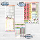 Flamingos Kit | A5 Daily Duo Planner Kit Stickers | Flamboyance | KIT-400-L