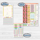 Flamingos Kit | 7x9 Erin Condren Daily Duo Planner Kit Stickers | Flamboyance | KIT-400-M
