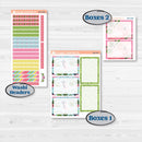 Flamingos Kit | A5 Plum Daily Planner Kit Stickers | Flamboyance | KIT-400-N