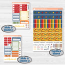 Summer or Autumn Bird Kit | Hobonichi Cousin Weekly & Daily Planner Kit Stickers | Whimsical Birds | KIT-401-E