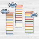 Summer or Autumn Bird Kit | A5 Daily Duo Planner Kit Stickers | Whimsical Birds | KIT-401-L