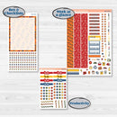 Summer or Autumn Bird Kit | 7x9 Erin Condren Daily Duo Planner Kit Stickers | Whimsical Birds | KIT-401-M