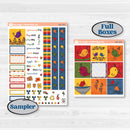 Summer or Autumn Bird Kit | Hobonichi Cousin Weekly & Daily Planner Kit Stickers | Whimsical Birds | KIT-401-E