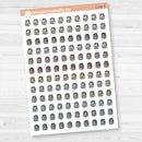 Backpack Icon Stickers | School Planner Stickers | I-159
