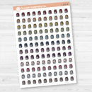 Backpack Icon Stickers | School Planner Stickers | I-159
